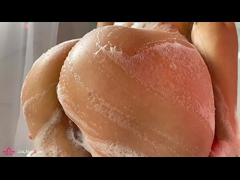 ❤️ Brunette Masturbates киска бо вибратор ба оргазми шадид дар душ ❤️ Синси босифат дар мо ﹏